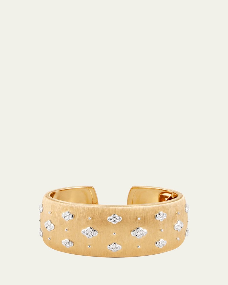 Macri AB 18k Yellow Gold Diamond Cuff